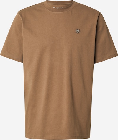 KnowledgeCotton Apparel Paita 'ALDER' värissä ruskea, Tuotenäkymä