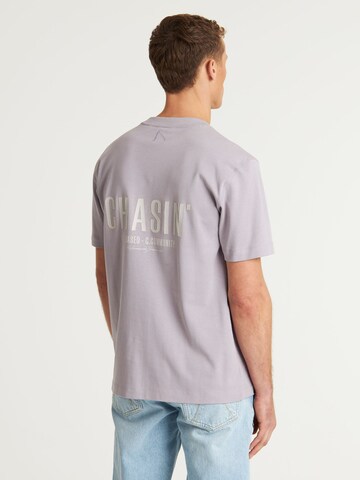 T-Shirt 'Mayor' CHASIN' en violet