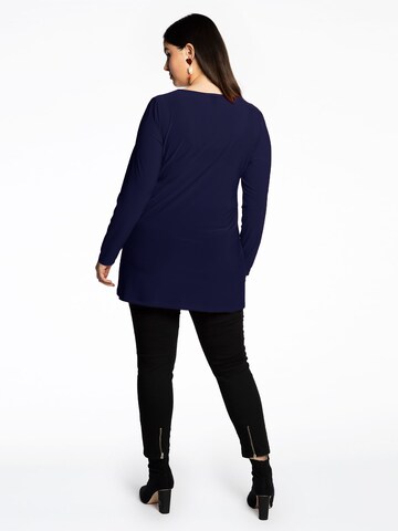 YOEK Tuniek 'Tiffany' in Blauw