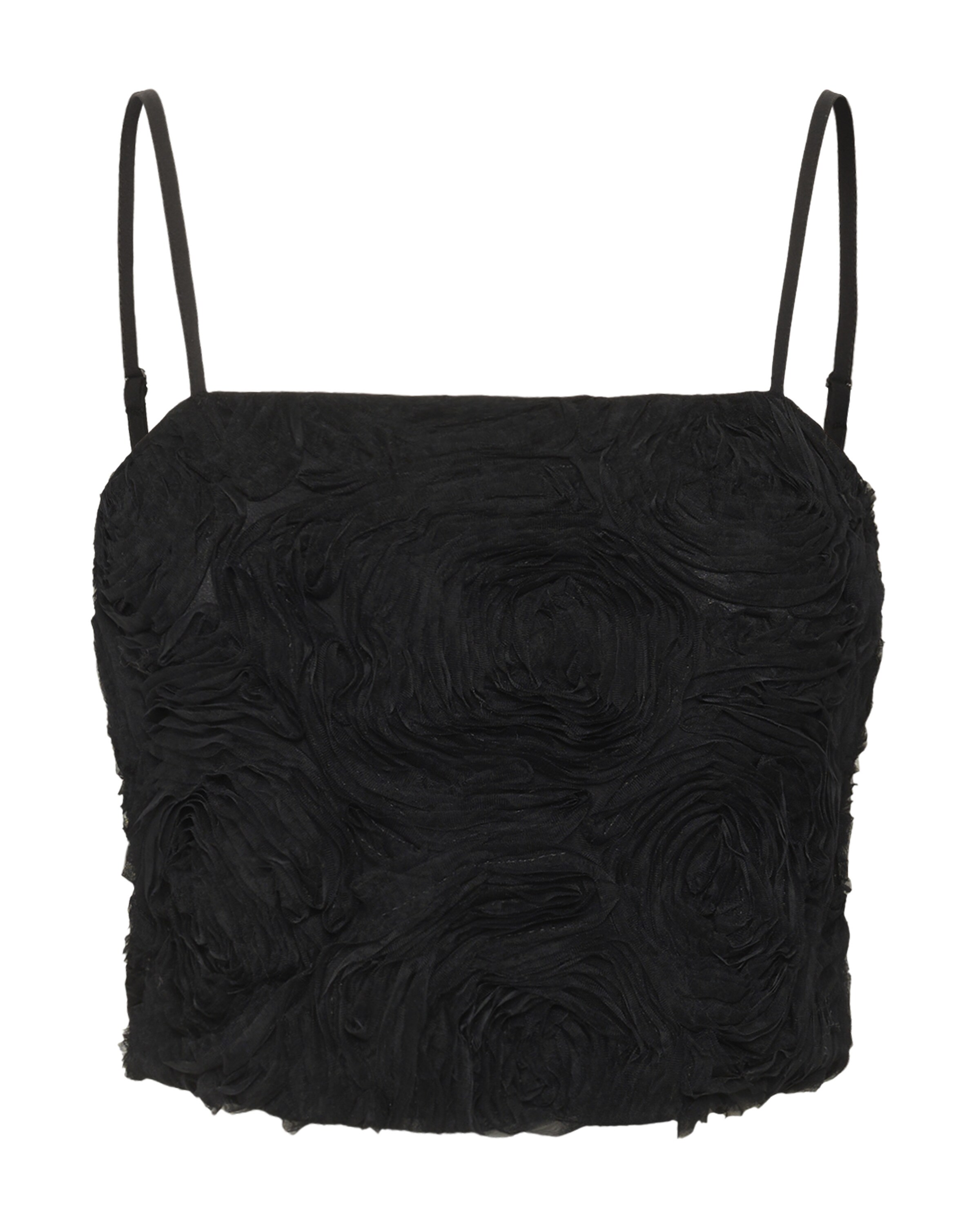 SAINT TROPEZ Overdel 'Nima' i sort, Produktvisning