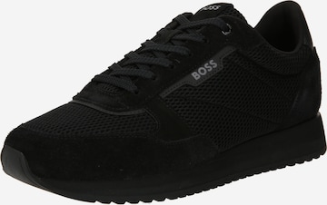 BOSS Black Låg sneaker 'Kai' i svart: framsida