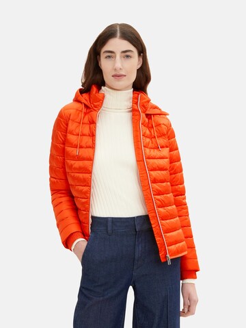 TOM TAILOR Between-Season Jacket in Orange