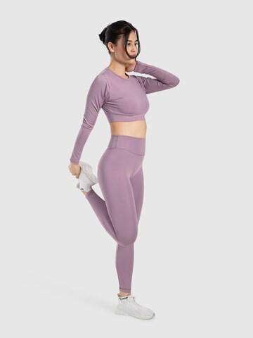 Smilodox Slim fit Leggings ' Jaine ' in Purple