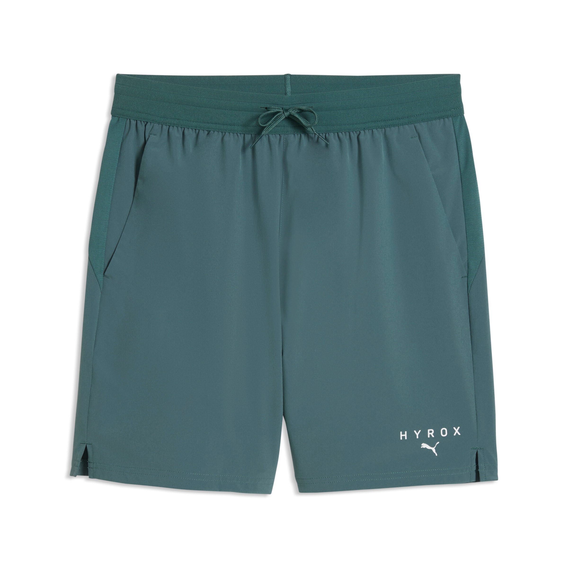 PUMA Regular Sportbroek in Groen: voorkant
