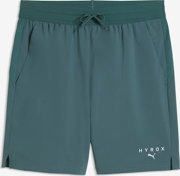 PUMA Regular Sportshorts in Grün: Vorderseite