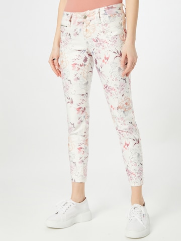 Coupe slim Pantalon 'Alexa' FREEMAN T. PORTER en beige : devant