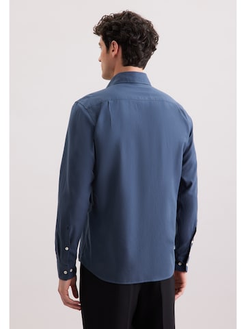 Coupe slim Chemise SEIDENSTICKER en bleu