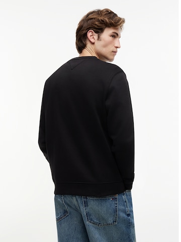 Tommy Jeans Sweatshirt in Schwarz