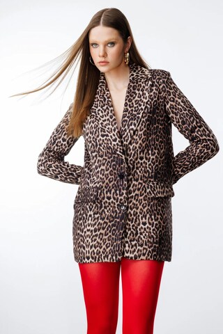 No Matter What Blazer in Brown: front