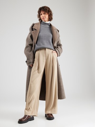Wide leg Pantaloni con pieghe '365' di GAP in beige