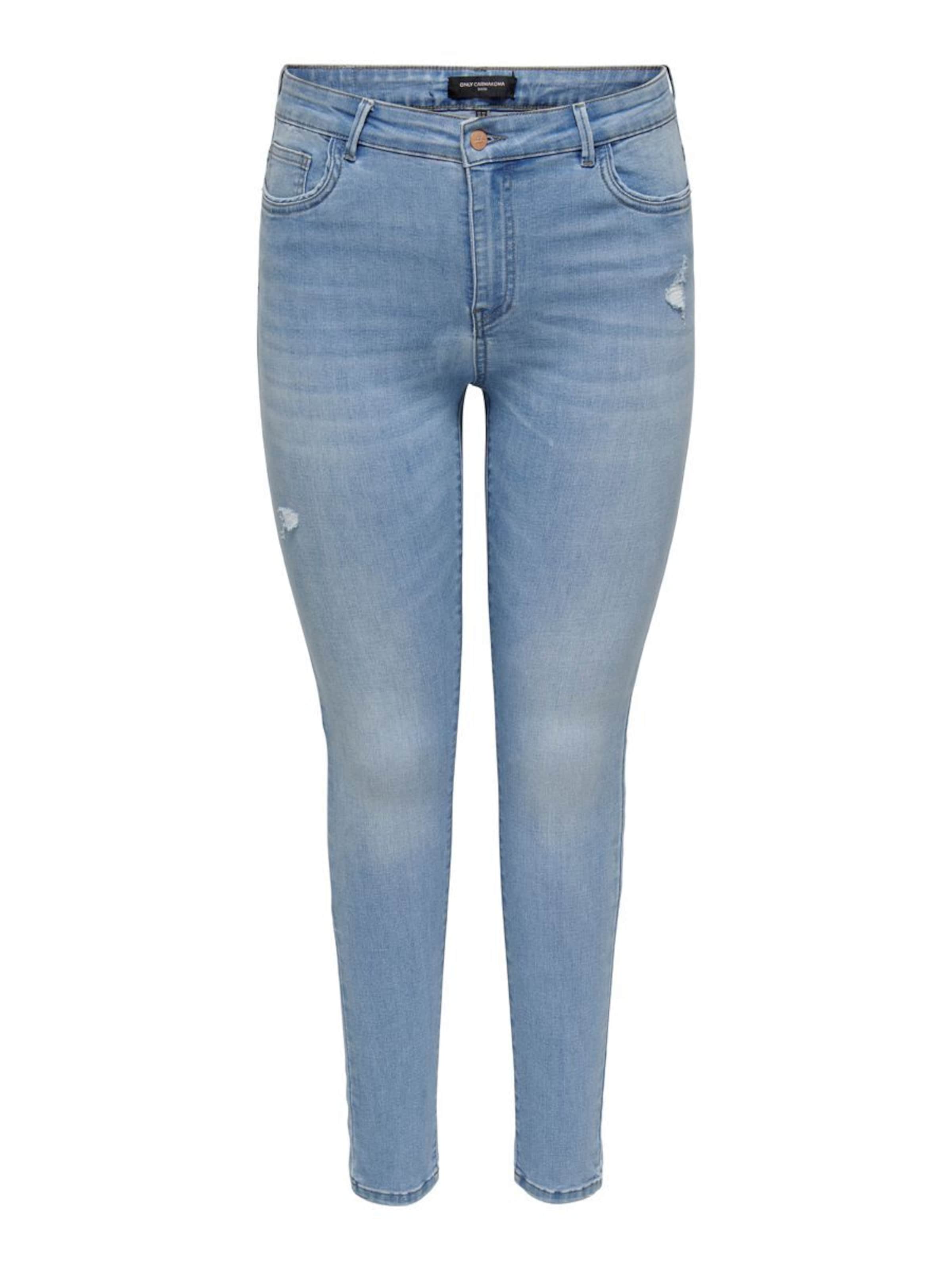 Skinny Jean 'Sally' ONLY Carmakoma en bleu : devant
