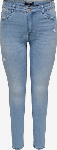 ONLY Carmakoma Skinny Jeans 'Sally' i blå: forside