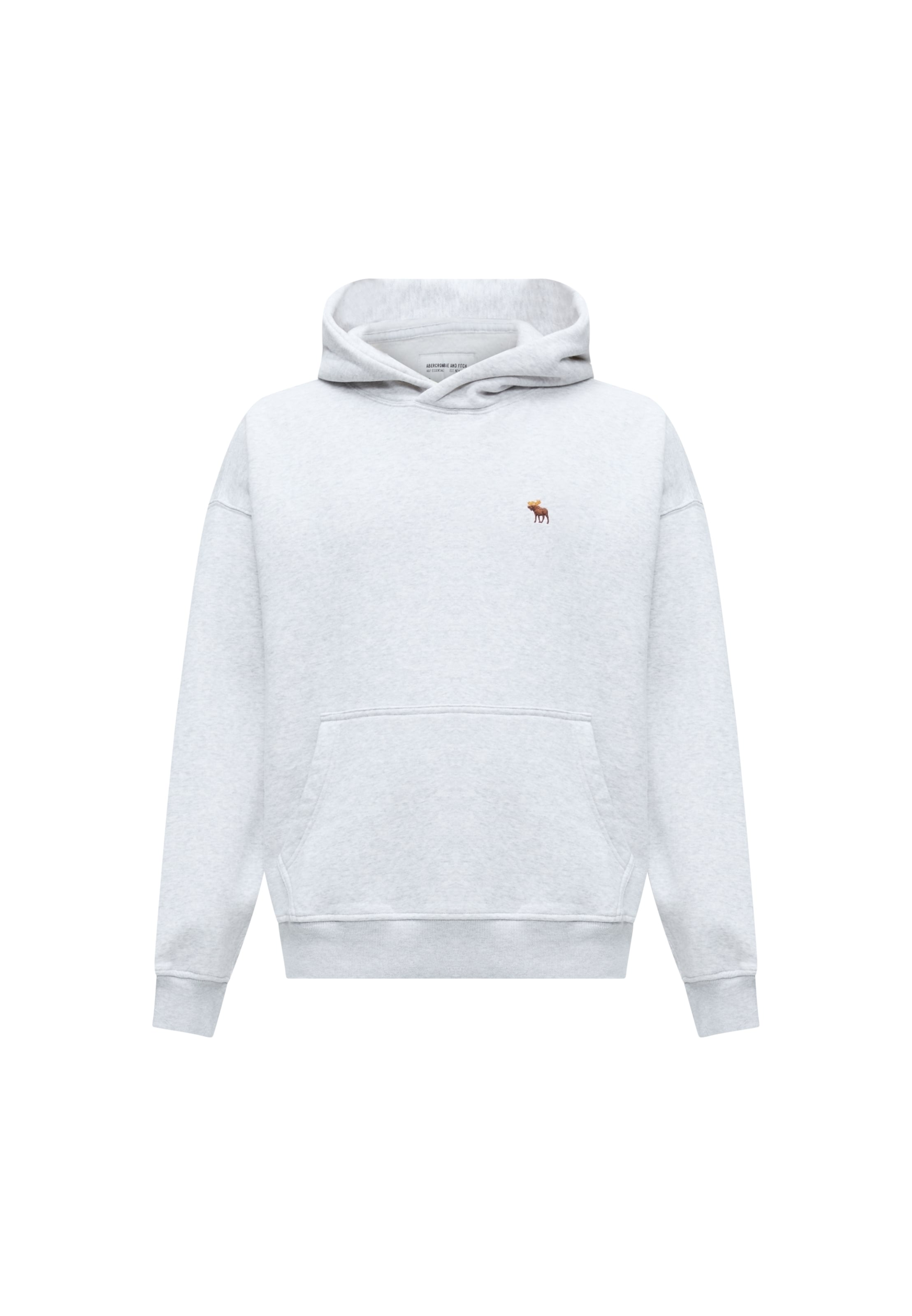 Sweat-shirt Abercrombie & Fitch en gris : devant