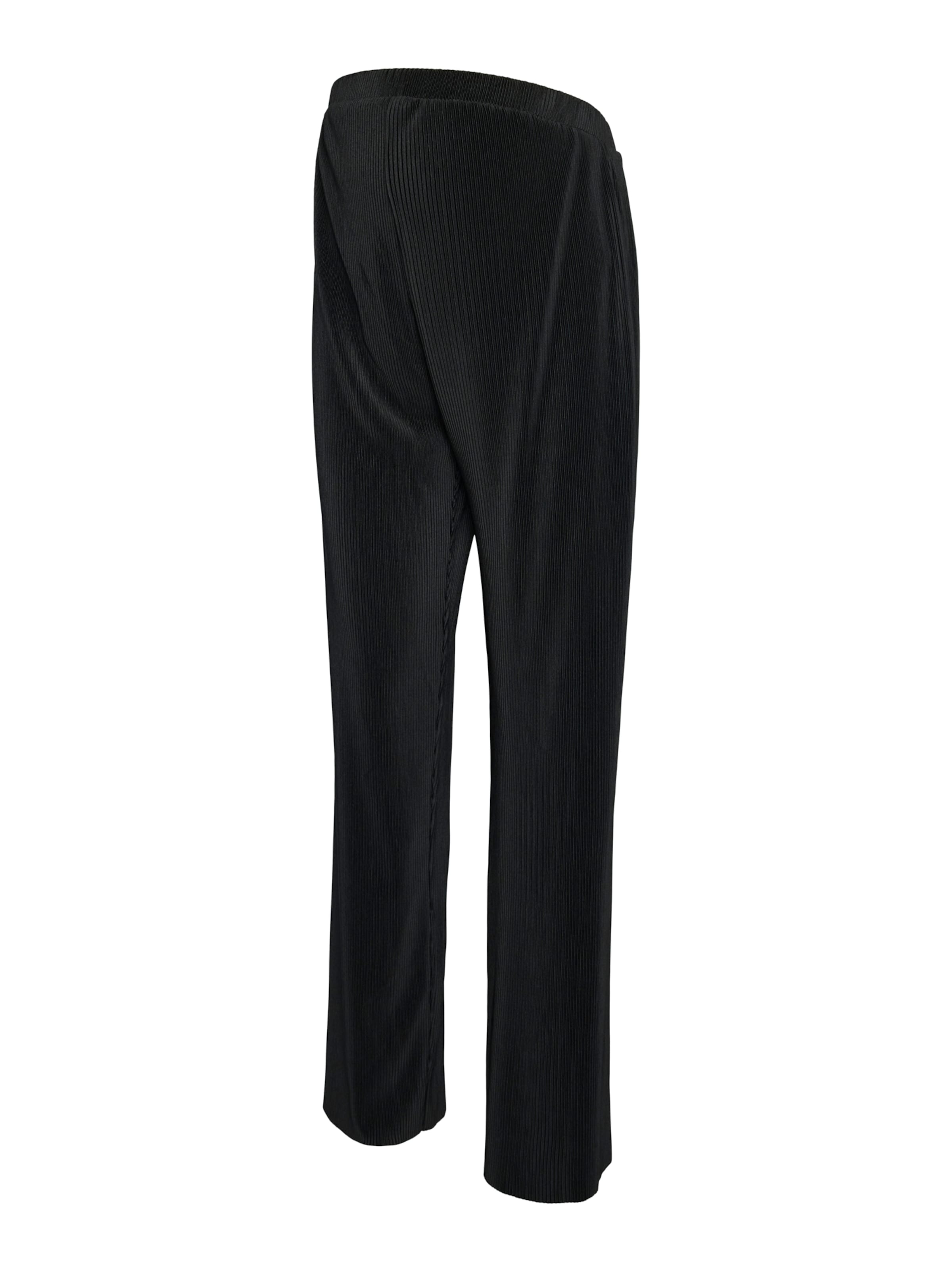 MAMALICIOUS Normální Kalhoty 'MLCANA' – černá: přední strana