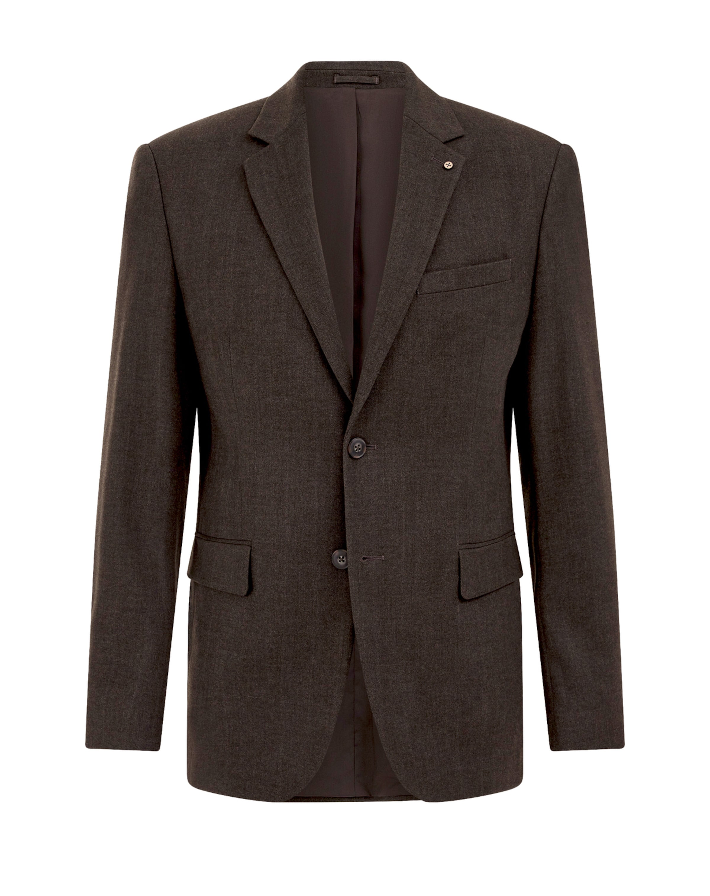 WE Fashion Kitsas lõige Pintsak, värv pruun: eest vaates