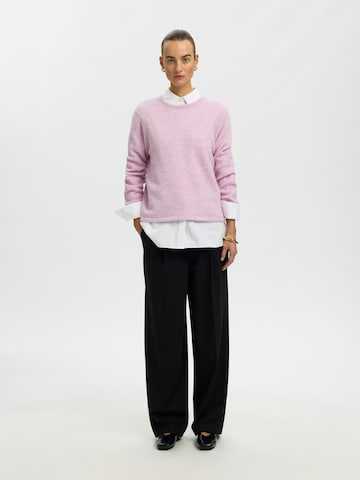 Pullover 'SLWLULU' di SELECTED in lilla