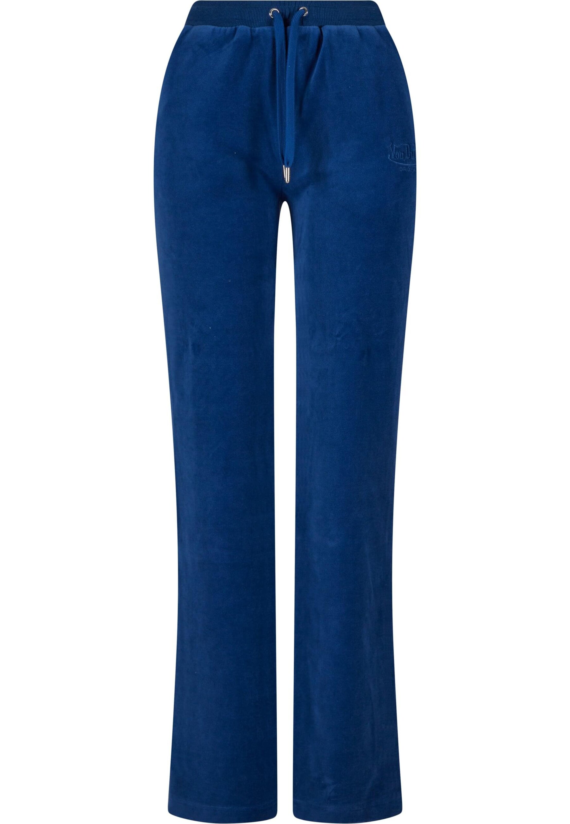 Von Dutch Originals Regular Broek 'Elya' in Blauw: voorkant