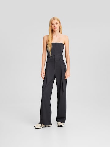 Tuta jumpsuit di Bershka in grigio