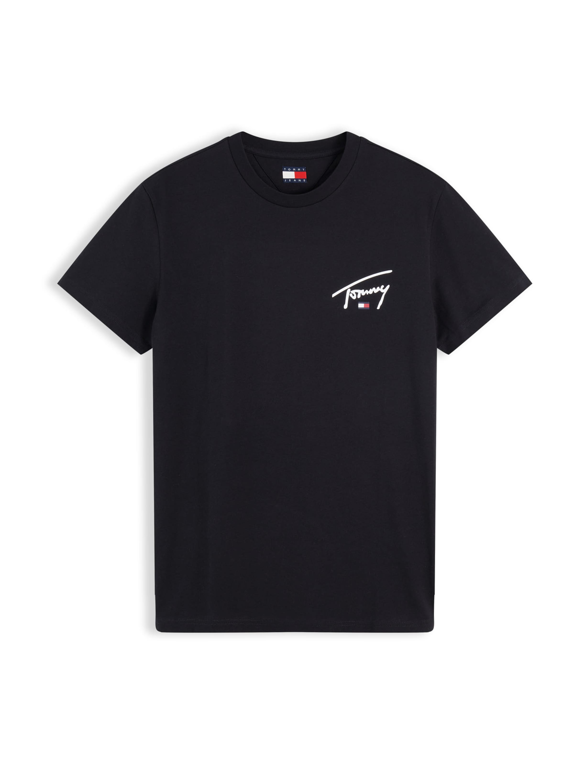 T-Shirt Tommy Jeans en noir : devant