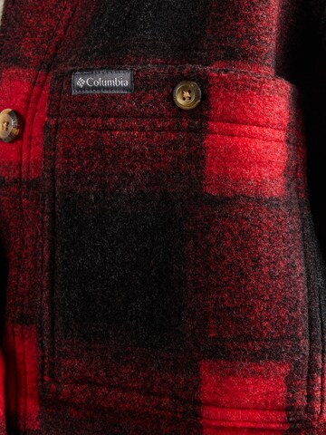 COLUMBIA Λειτουργική ζακέτα φλις 'Wildest Venture' σε κόκκινο
