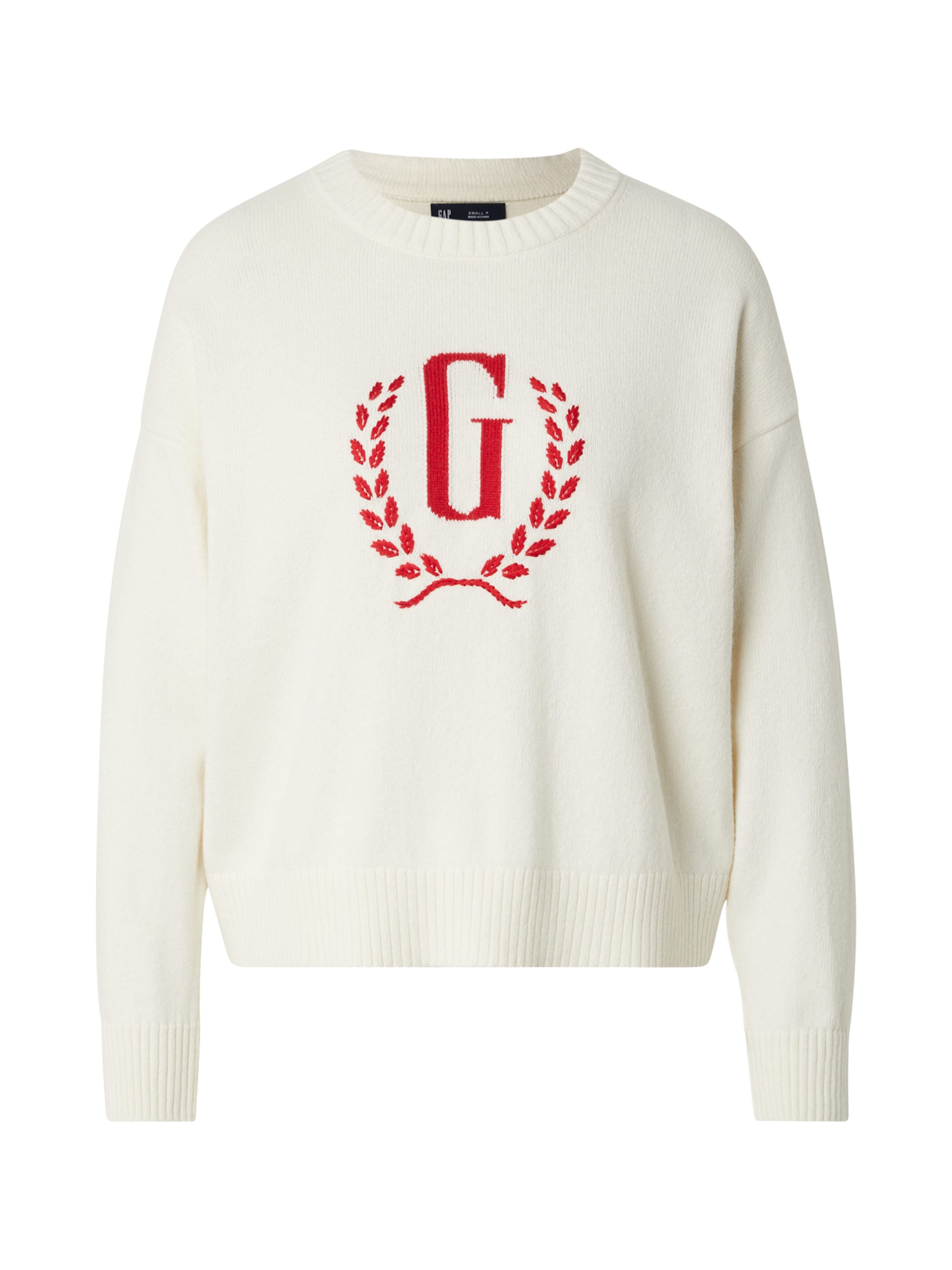 Gap Petite Πουλόβερ σε λευκό: μπροστά