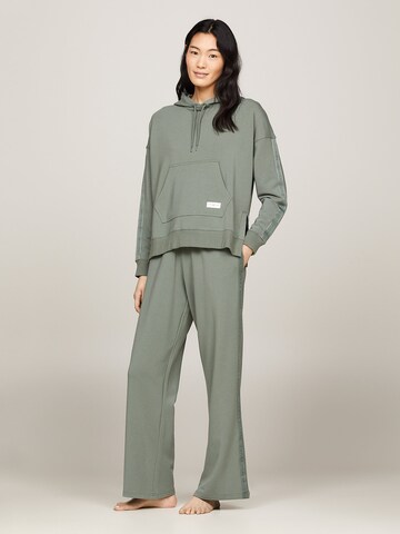 Wide Leg Pantalon TOMMY HILFIGER en vert