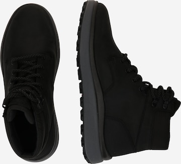 GEOX Šněrovací boty 'Granito' – černá