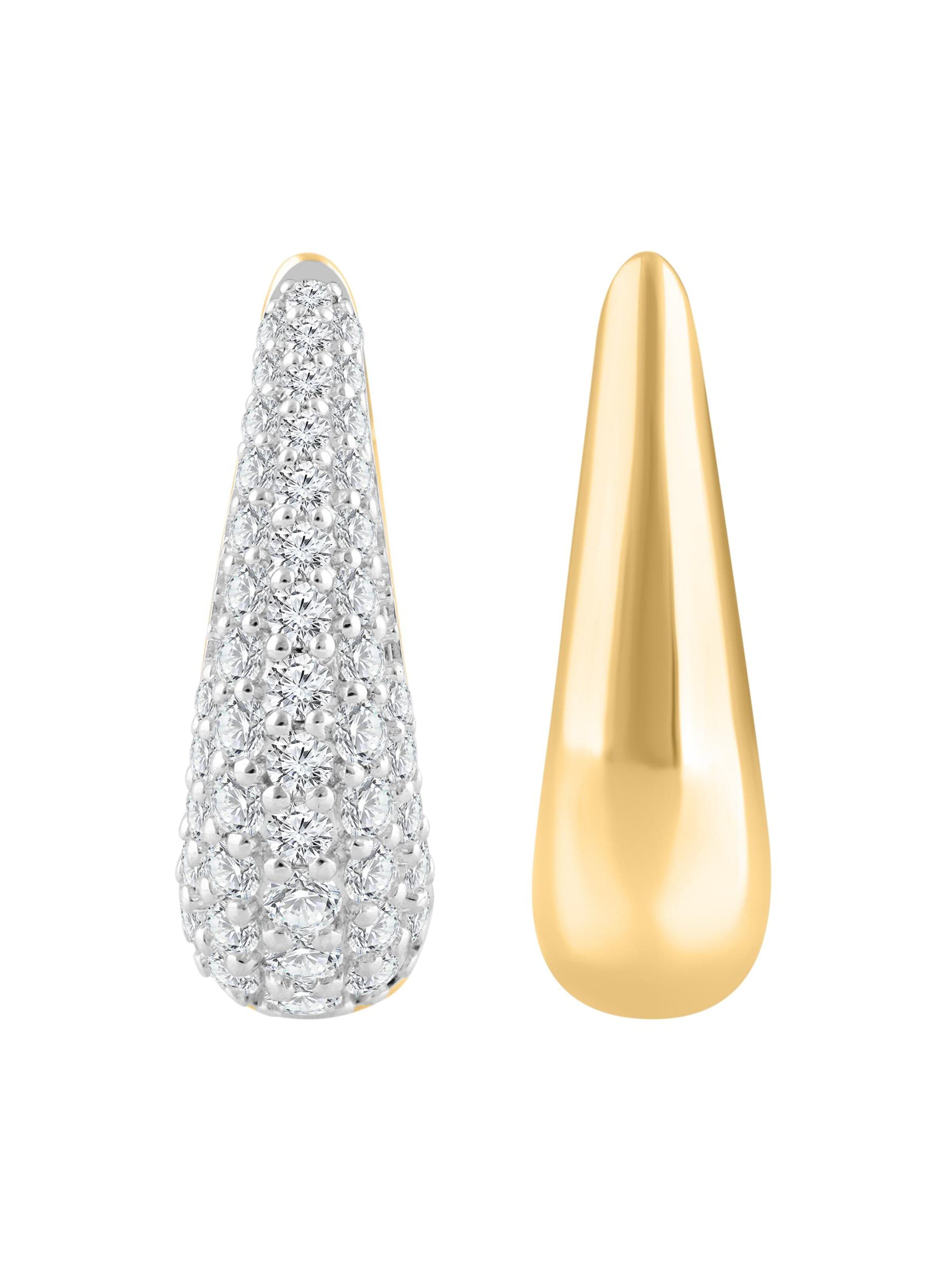 ETHISHER DIAMANTEN Ohrringe‌‌‌‌‌‌‌‌‌ in Gold
