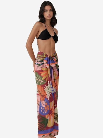 Serviette de plage Hiccup en mélange de couleurs