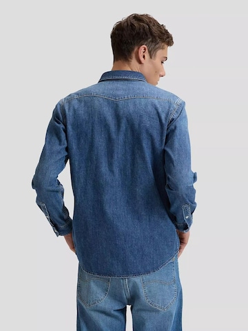 Lee Regular fit Overhemd in Blauw