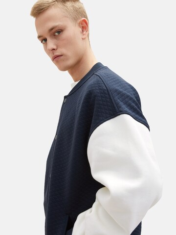 TOM TAILOR DENIM Tussenjas in Blauw