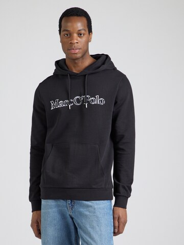 Marc O'Polo Sweatshirt in Schwarz: Vorderseite
