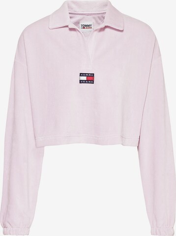 Tommy Jeans Shirt in Roze: voorkant