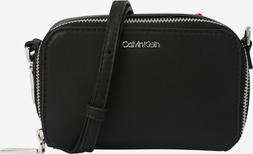 Calvin Klein Crossbody Bag in Black: front