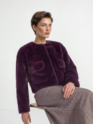 Rich & Royal Between-season jacket in Purple