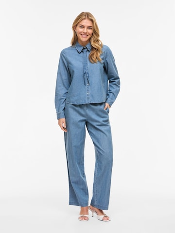 Chemisier 'VIGonga' VILA en bleu