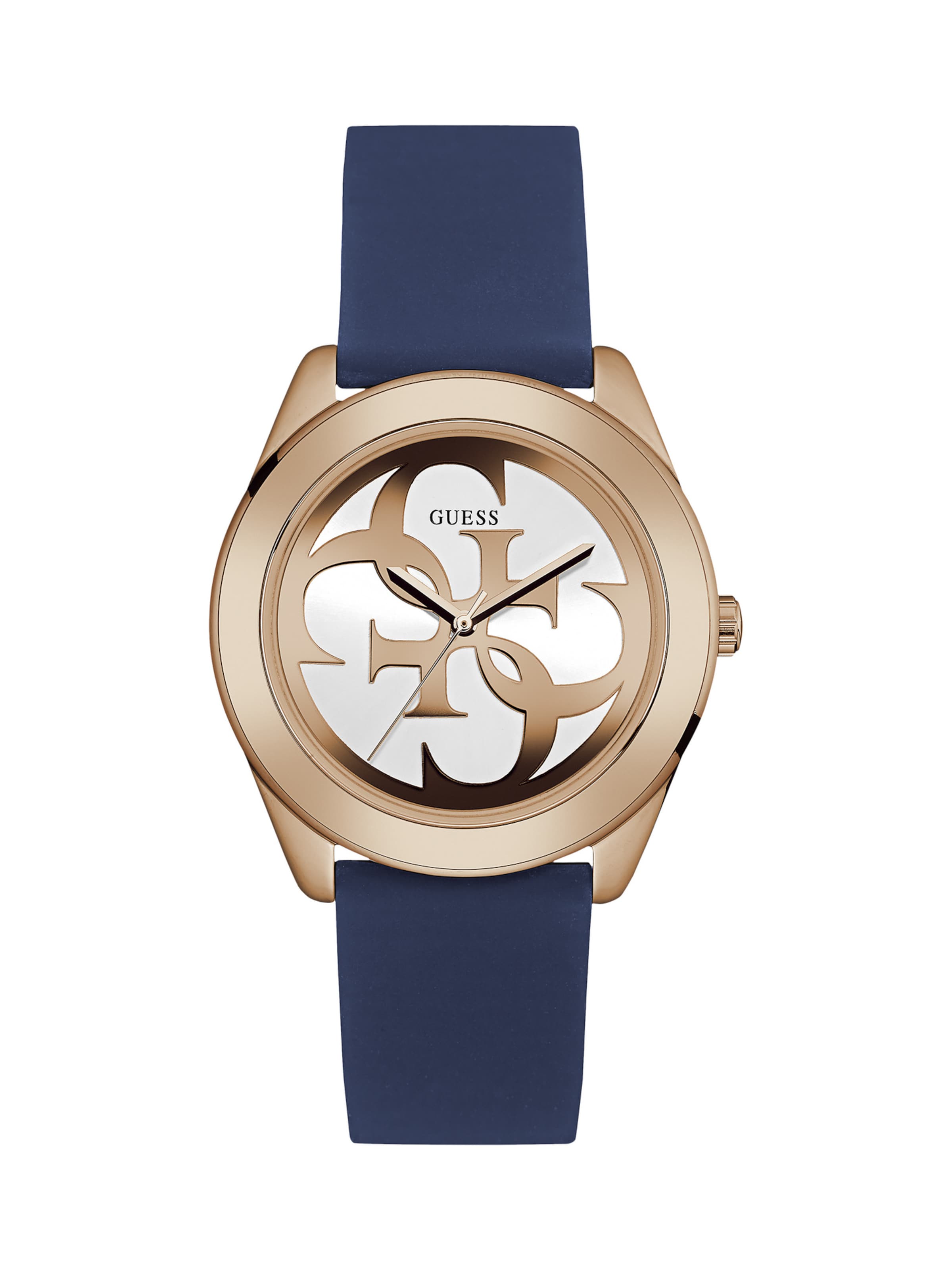 GUESS Analogt ur 'G Twist' i guld: forside
