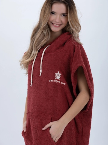 Pacifique Sud Sport badjas in Rood