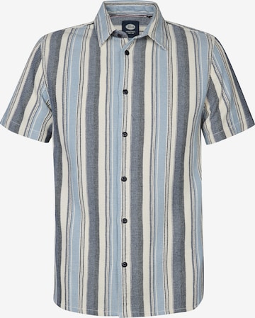 mėlyna Petrol Industries Standartinis modelis Marškiniai: priekis