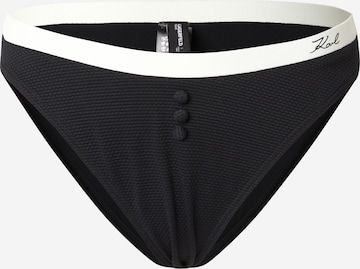 juoda Karl Lagerfeld Bikinio kelnaitės: priekis