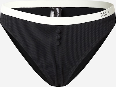 Karl Lagerfeld Bikinihousut värissä musta / valkoinen, Tuotenäkymä