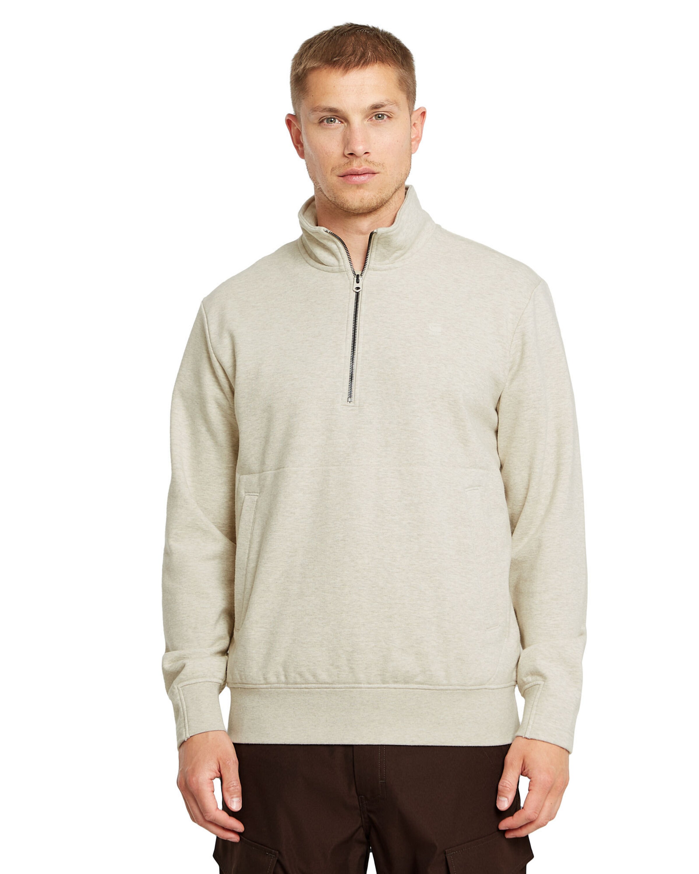 G-STAR Sweatshirt 'Nifous' in Beige: front