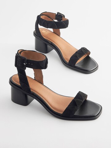 Next Sandalen met riem 'Forever' in Zwart