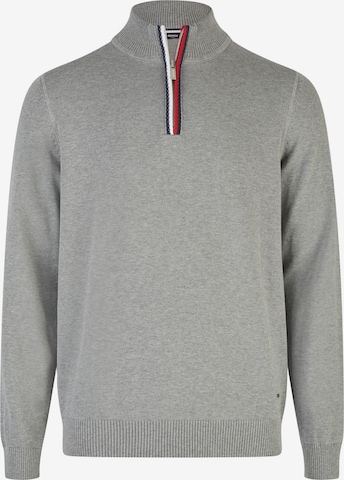 HECHTER PARIS Sweater in Silver: front