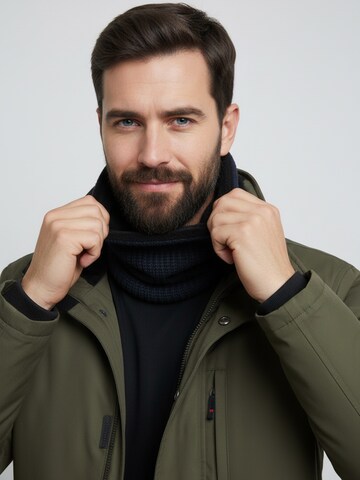 Manufaktur13 Tube Scarf 'Neckwarmer' in Blue: front
