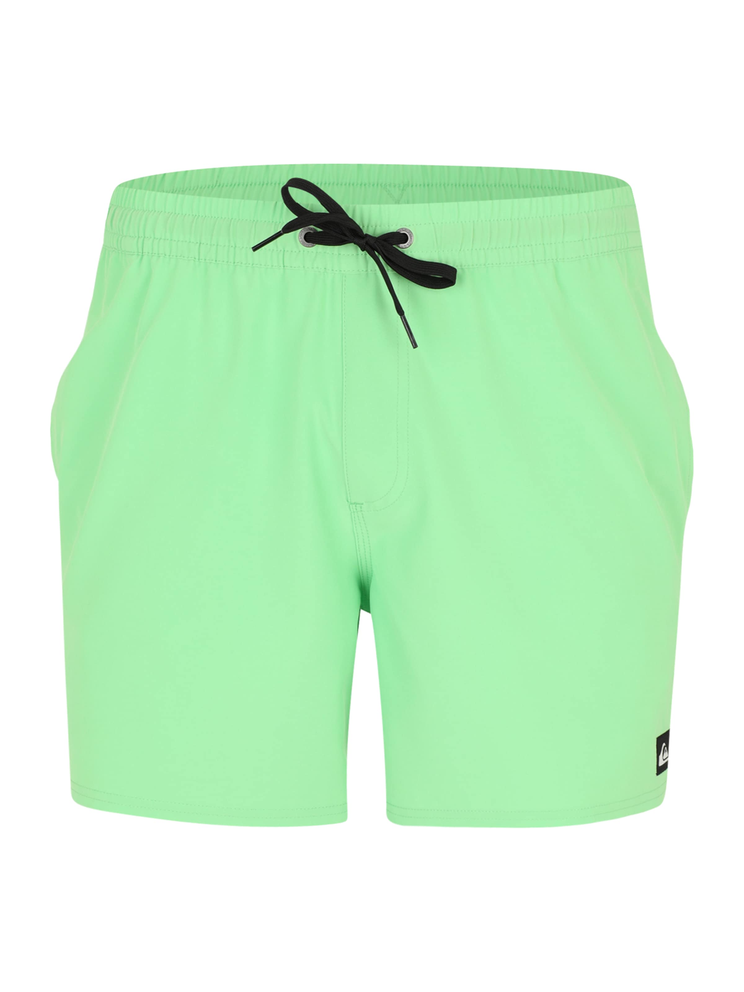 QUIKSILVER Шорти за плуване 'Solid' в зелено: отпред