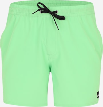 Shorts de bain 'Solid' QUIKSILVER en vert : devant