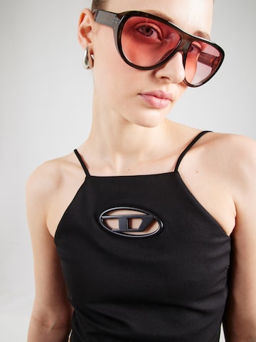 Top 'T-WILIT' di DIESEL in nero