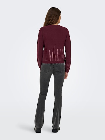 Pull-over JDY en violet