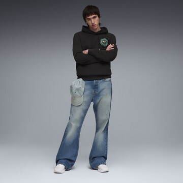 PUMA Sweatshirt 'Sunset Drive' in Zwart